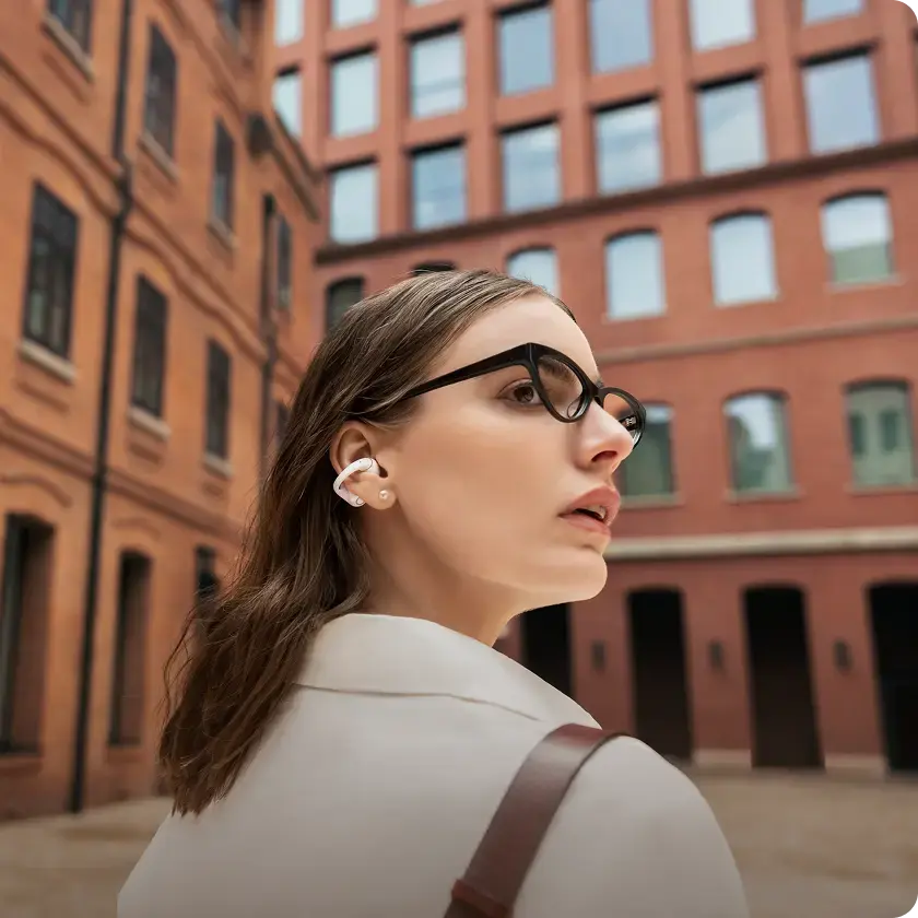 Shokz OpenDots 2 - otwarta konstrukcja z klipsem