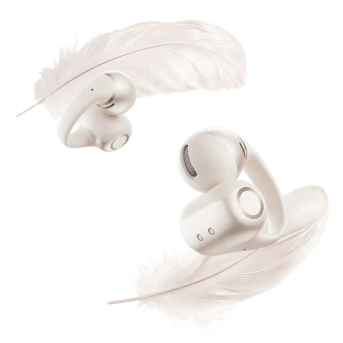 Shokz OpenDots 2 - lekkie stabilne i wygodne w noszeniu