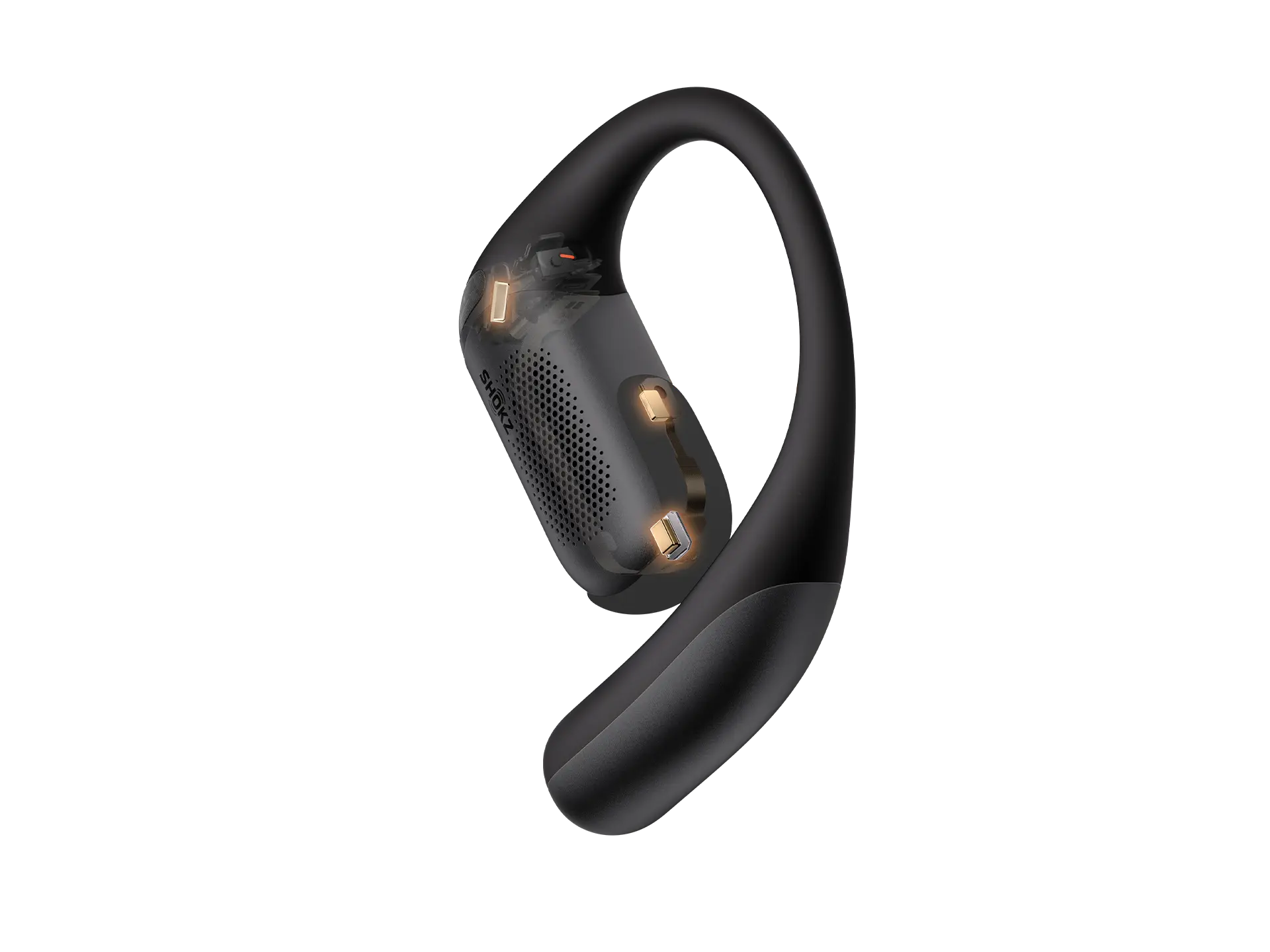 Shokz OpenFit Pro - mikrofony AI i wyraźne rozmowy