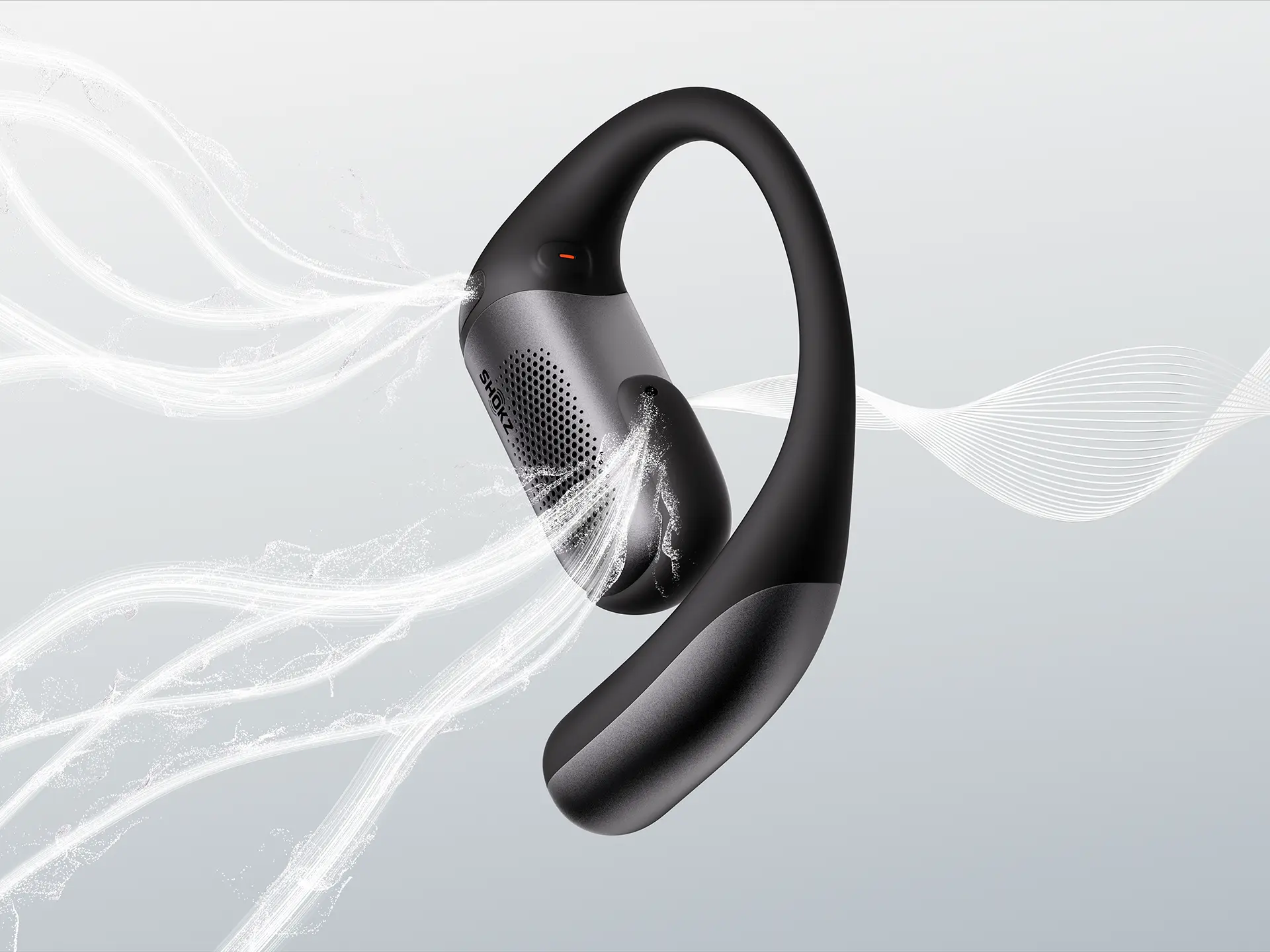 Shokz OpenFit Pro - redukcja hałasu Open-Ear